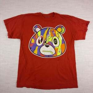Effectus Clothing Red Graphic Bear T-Shirt